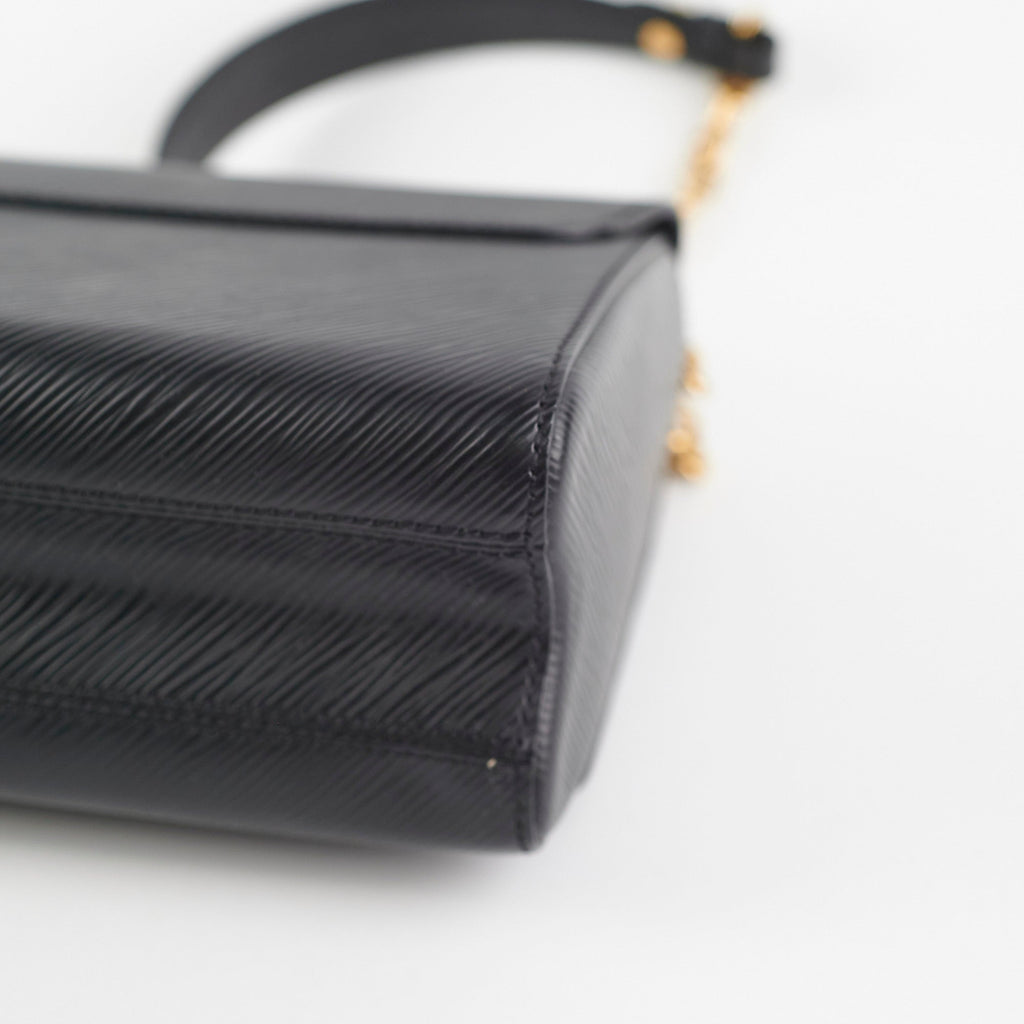 Louis Vuitton Twist MM Black Bag