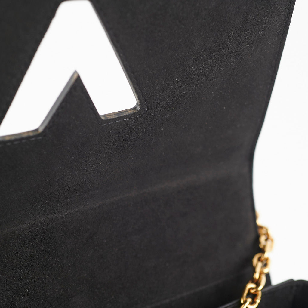 Louis Vuitton Twist MM Black Bag