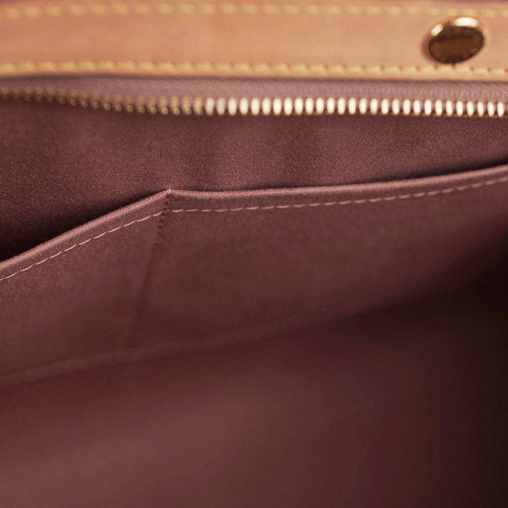 Louis Vuitton Brea Vernis Beige MM Bag