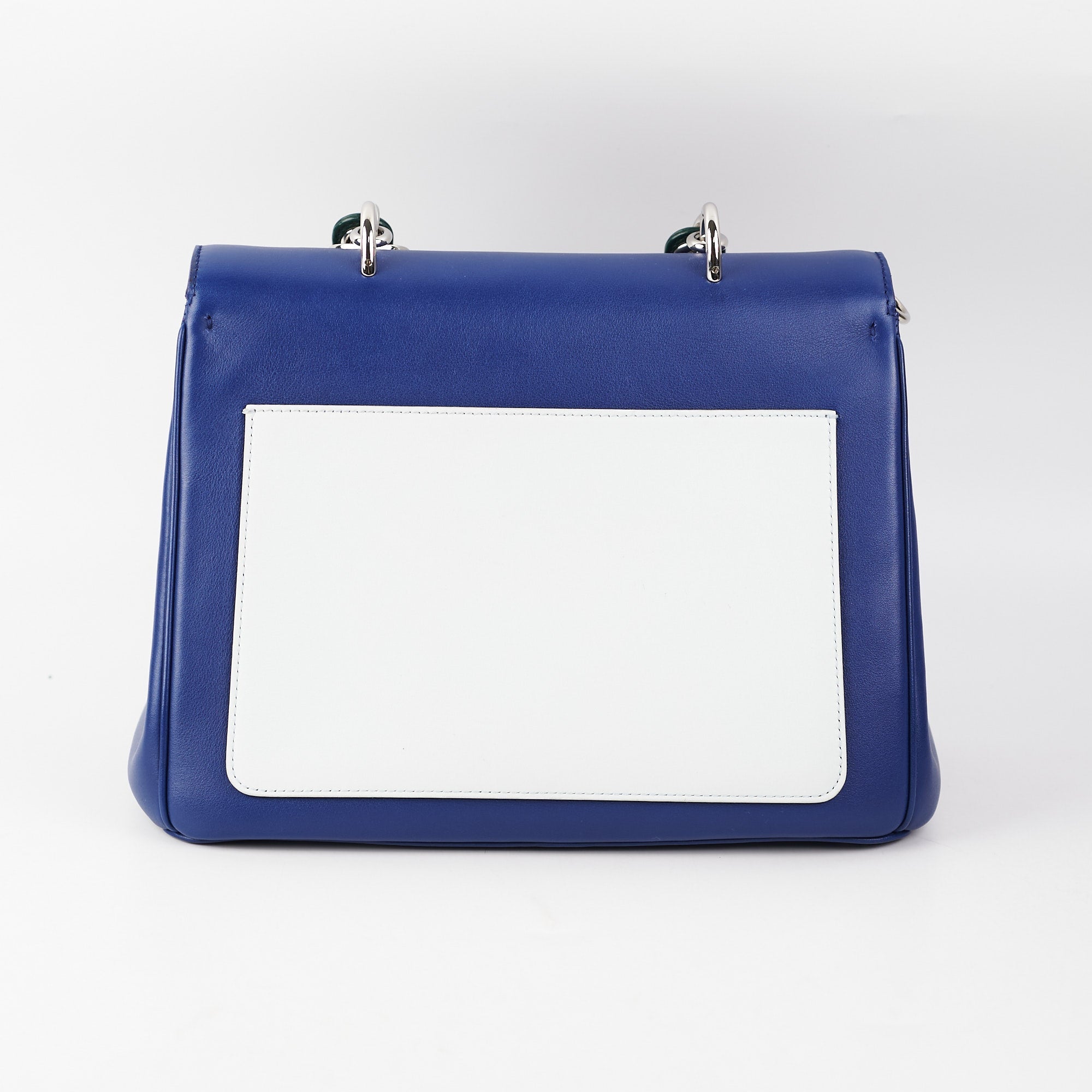 Dior Be Dior Blue Top Handle Bag