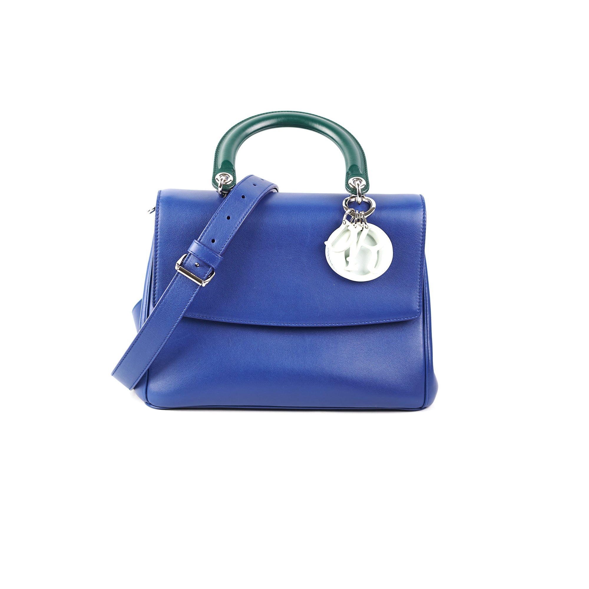 Dior Be Dior Blue Top Handle Bag