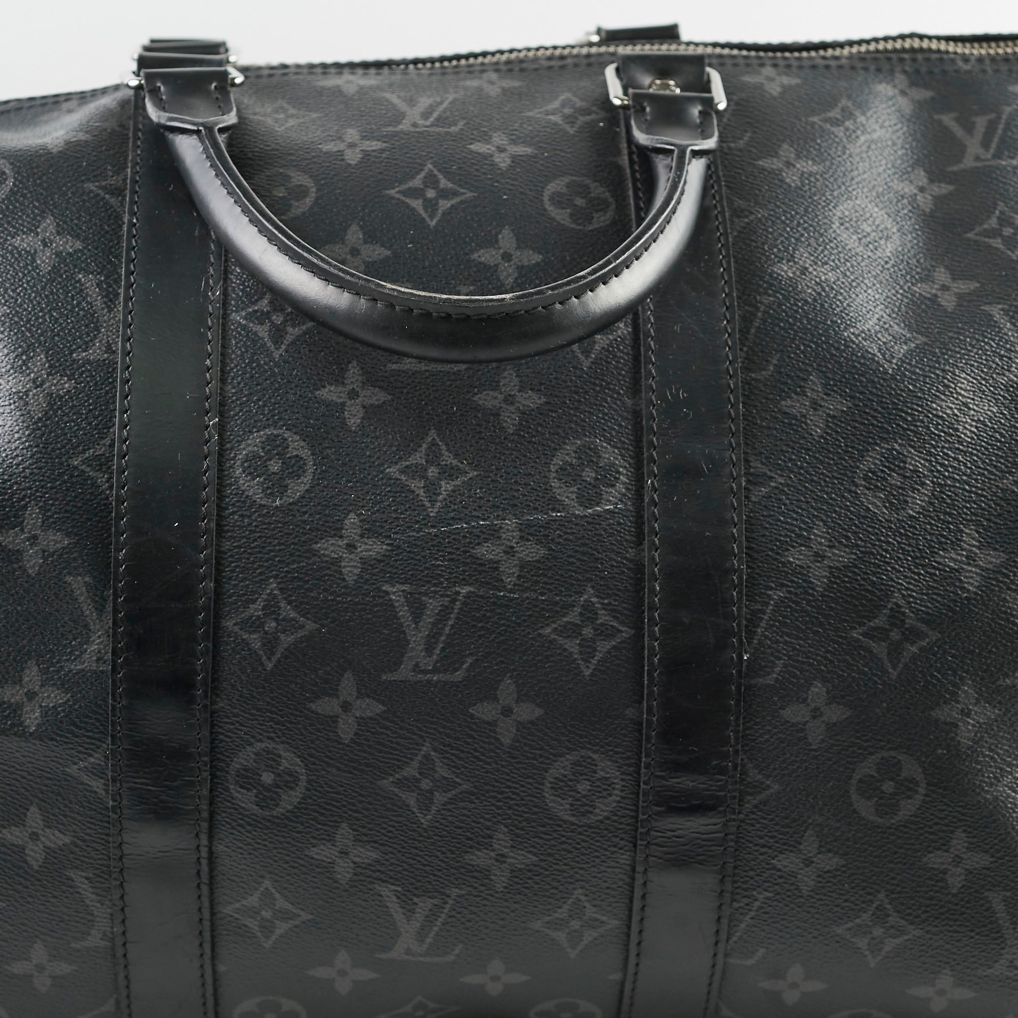 Louis Vuitton Keepall 55 Bandouliere Monogram Eclipse