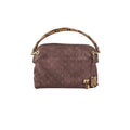 Louis Vuitton Monogram Suede Python Whisper Bag