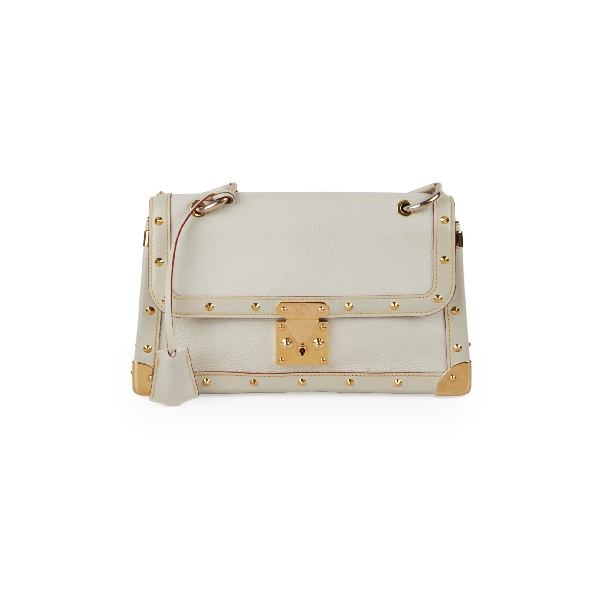Louis Vuitton Vintage Suhali Le Talentueux Shoulder Bag Ivory