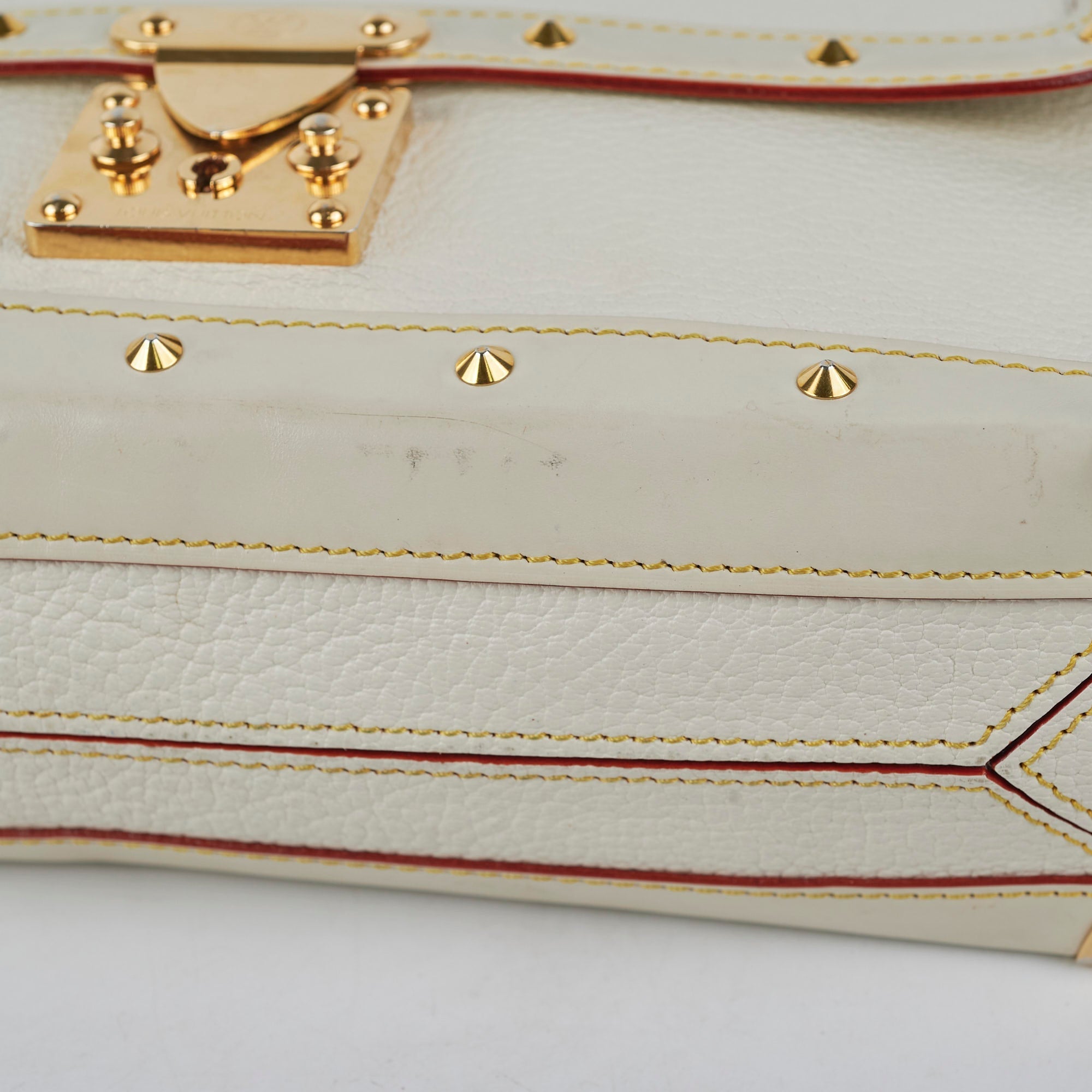 Louis Vuitton Vintage Suhali Le Talentueux Shoulder Bag Ivory