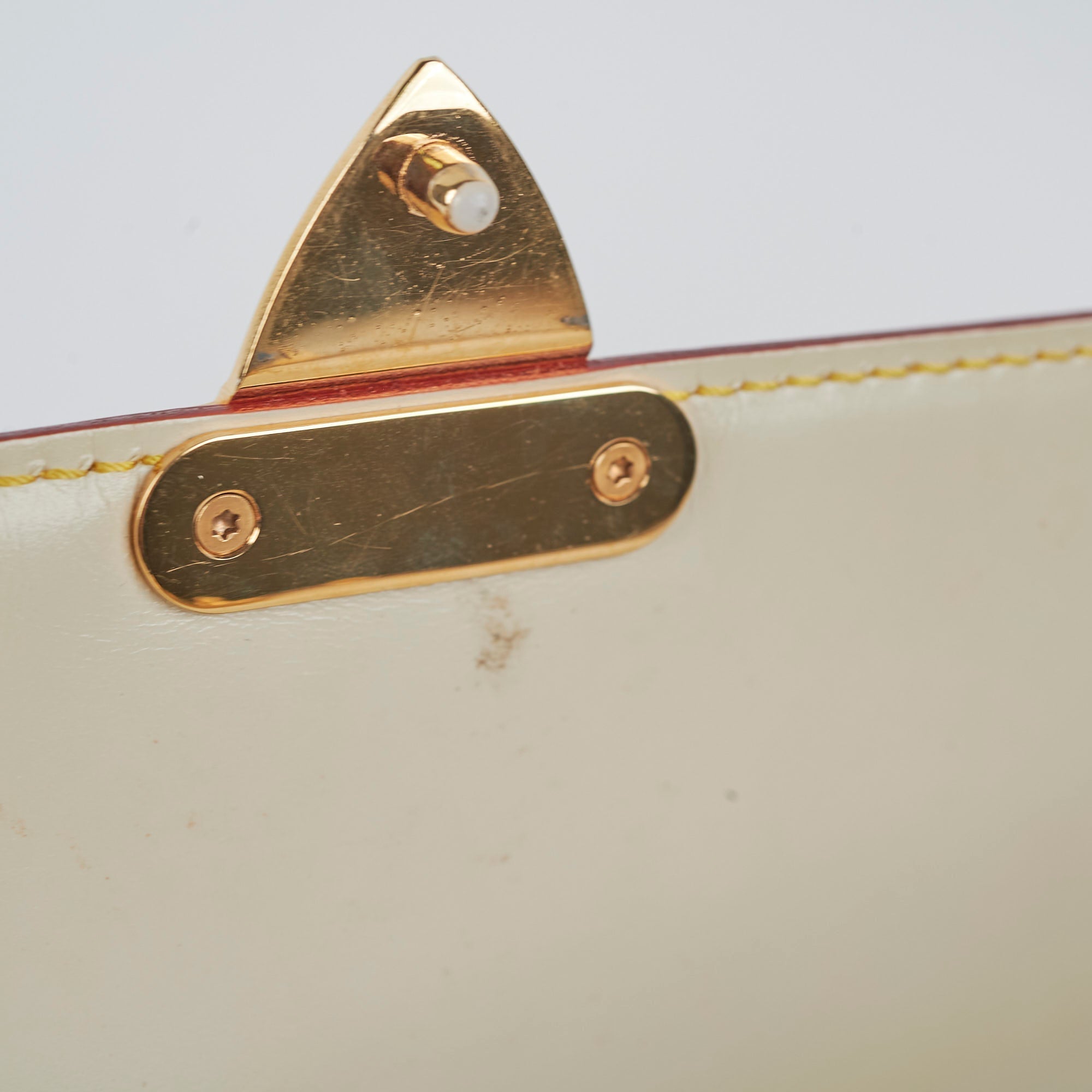 Louis Vuitton Vintage Suhali Le Talentueux Shoulder Bag Ivory
