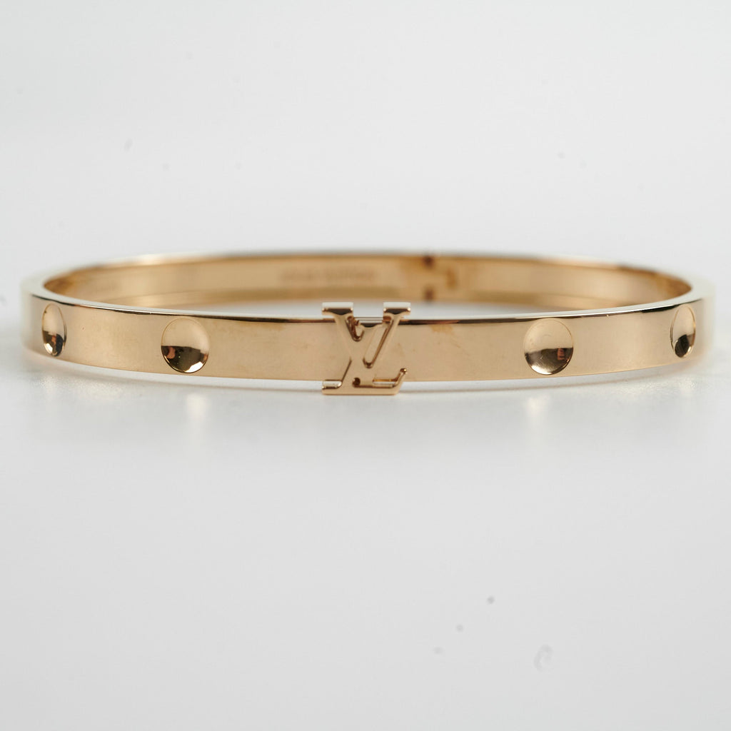 Louis Vuitton Empreinte Bangle Yellow Gold Size 17 (M)