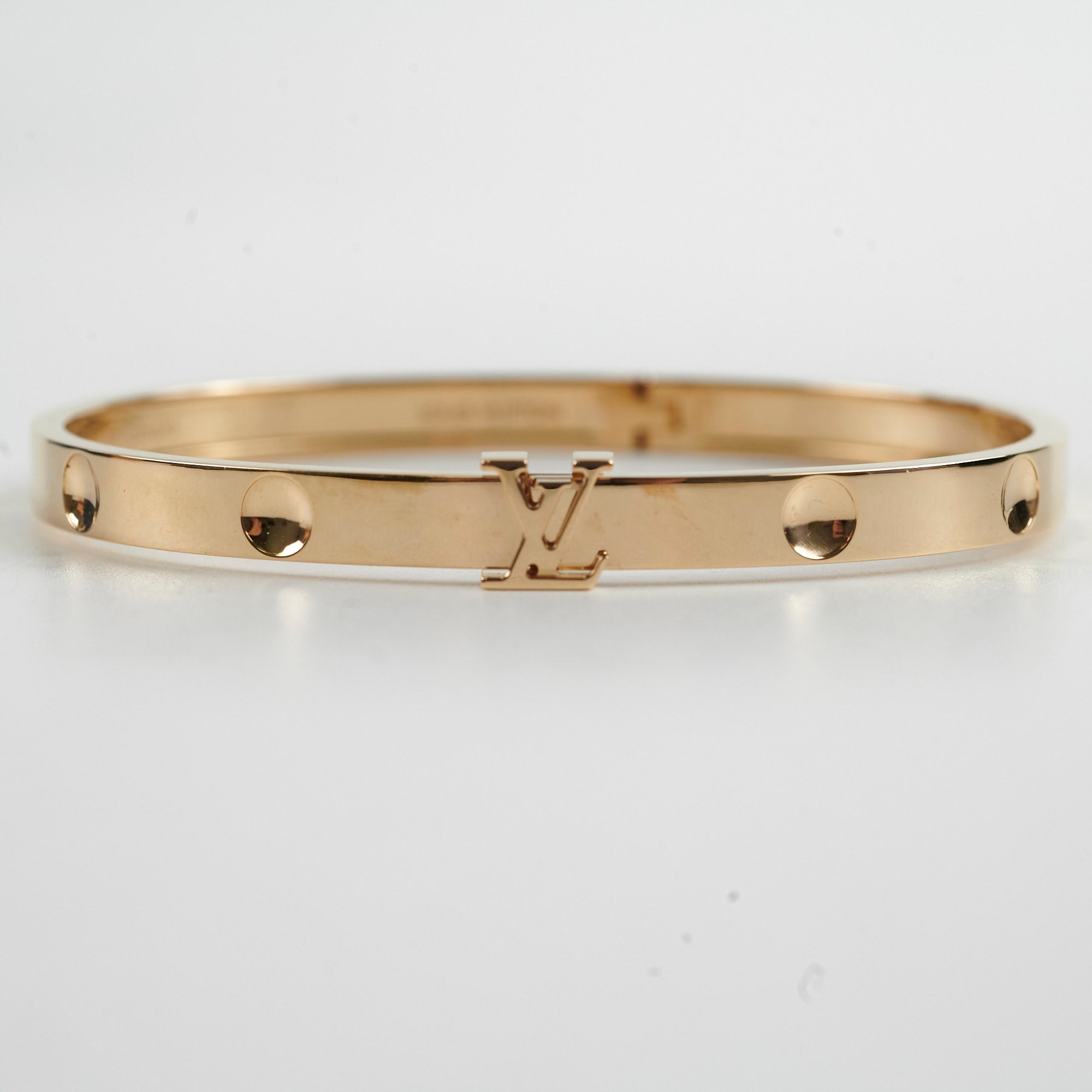 Louis Vuitton Empreinte Bangle Yellow Gold Size 17 (M)