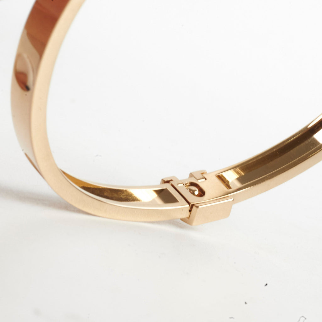 Louis Vuitton Empreinte Bangle Yellow Gold Size 17 (M)