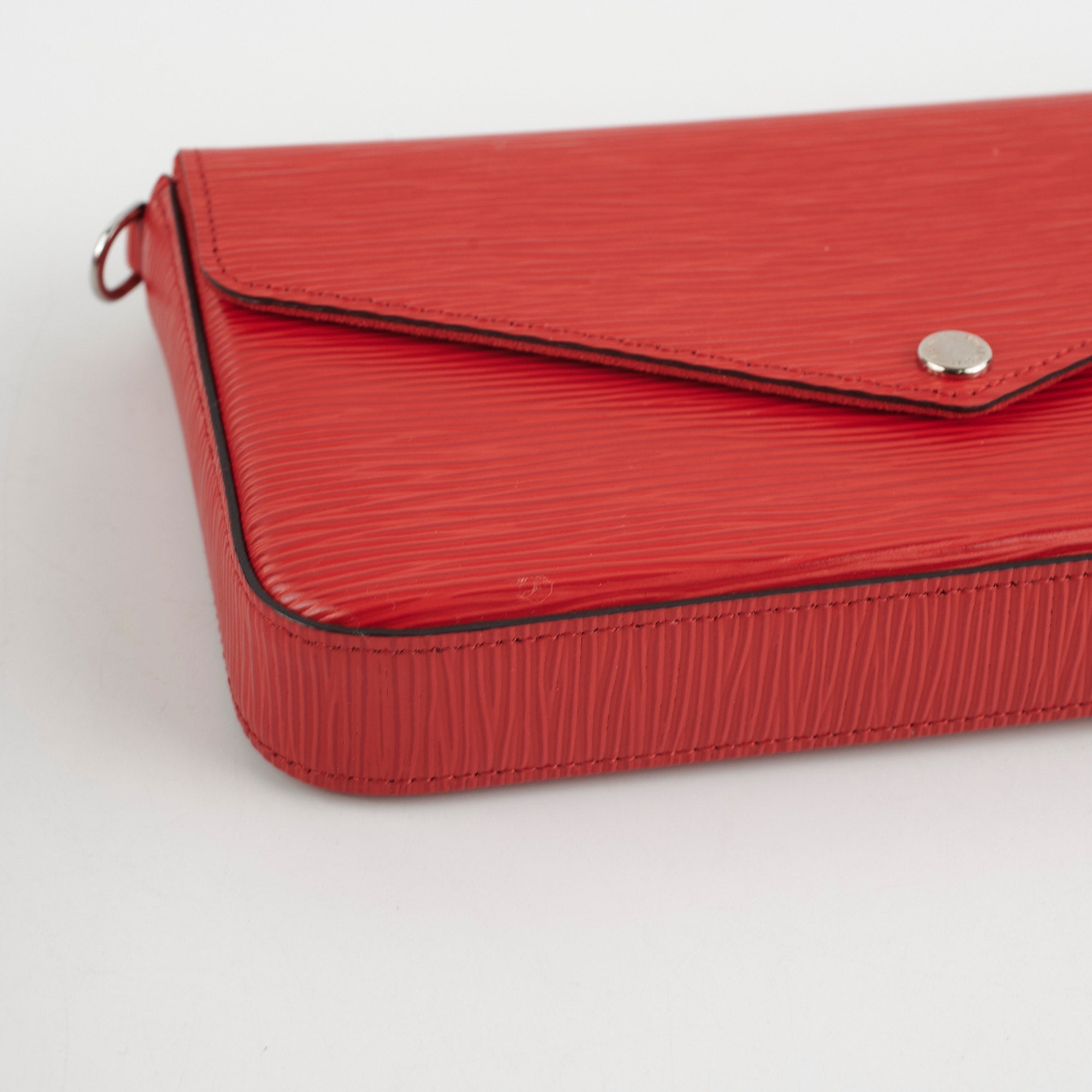 Louis Vuitton Felicie Pochette Epi Red