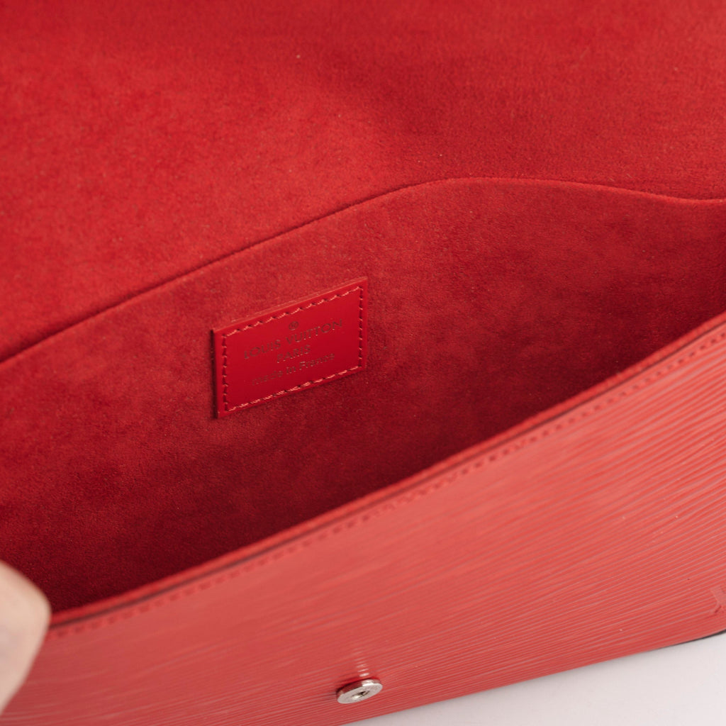 Louis Vuitton Felicie Pochette Epi Red