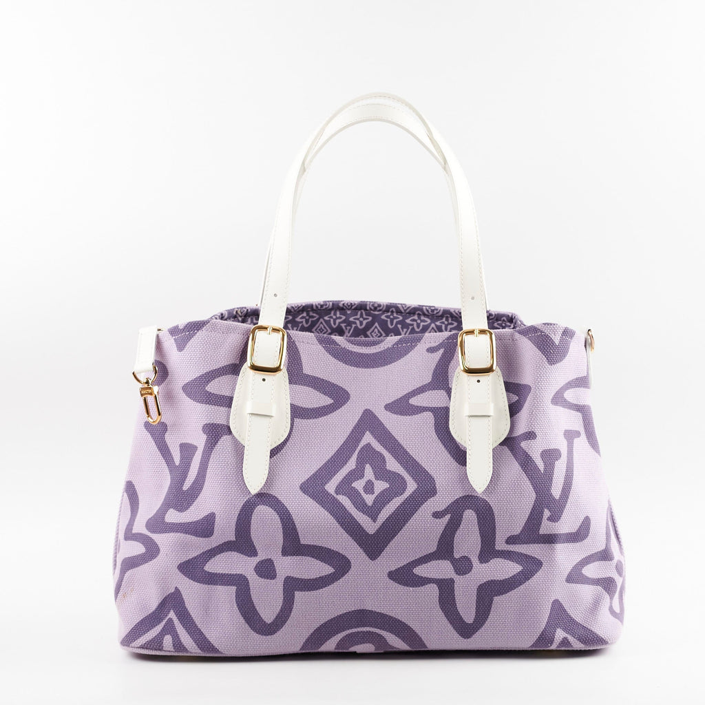 Louis Vuitton Tahitienne Cabas Purple Monogram Tote