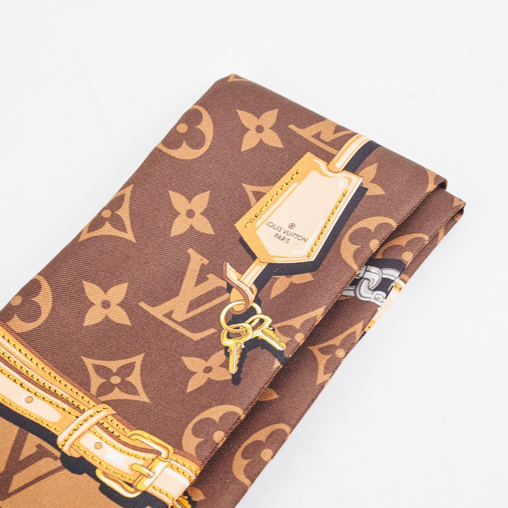 Louis Vuitton Twilly Brown