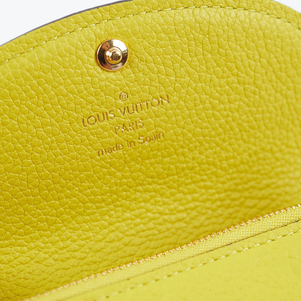 Louis Vuitton Rosalie Coin Purse Yellow