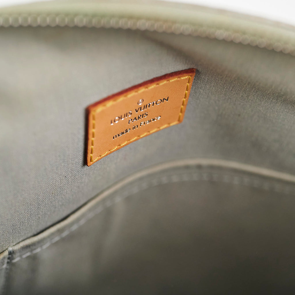 Louis Vuitton Silver Mirror Lock It Bag