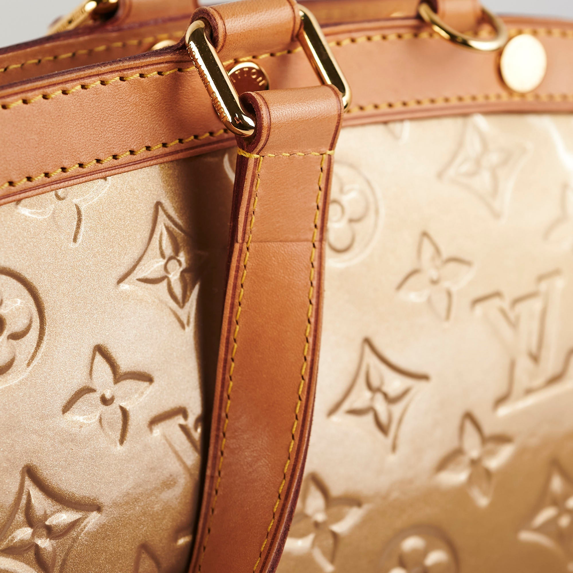 Louis Vuitton Vernis Brea MM Gold