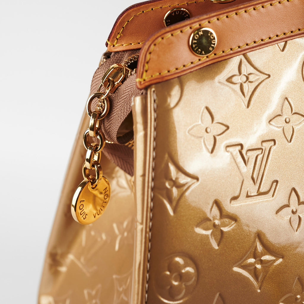 Louis Vuitton Vernis Brea MM Gold