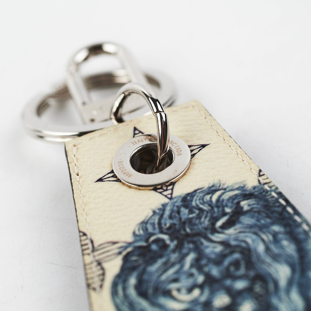Louis Vuitton Men Mono Savanne Enchappe Key Holder