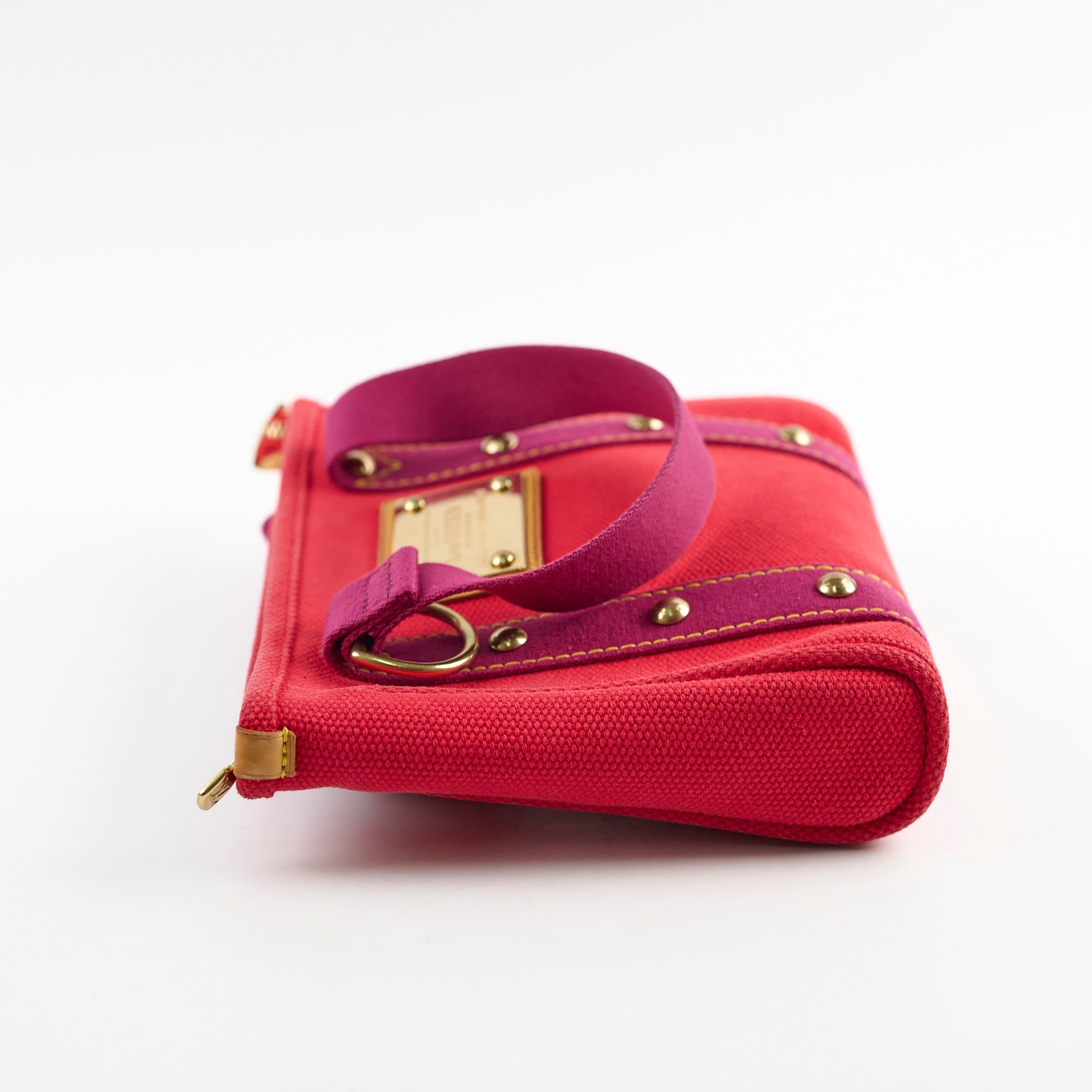 Louis Vuitton Canvas Tote Red