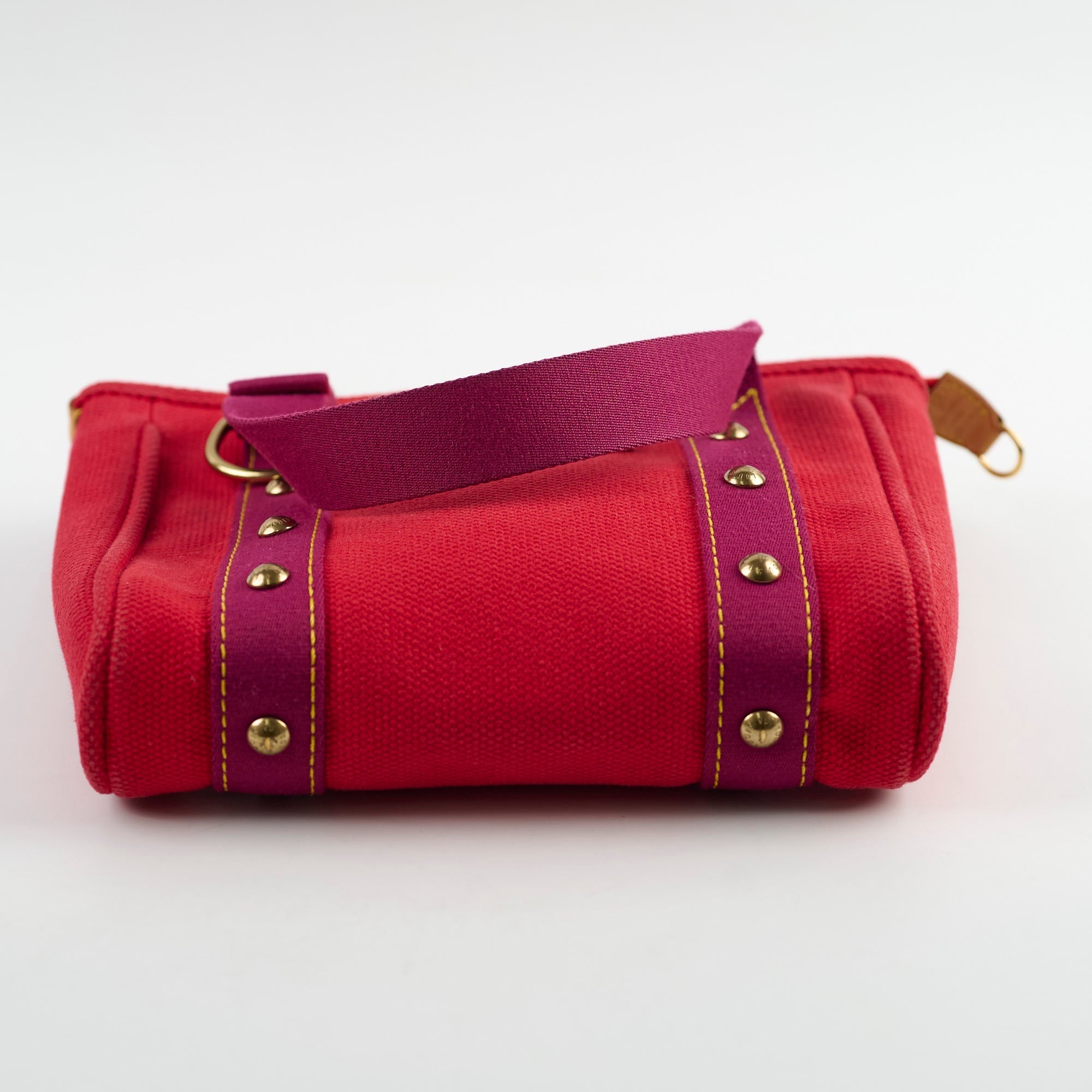 Louis Vuitton Canvas Tote Red