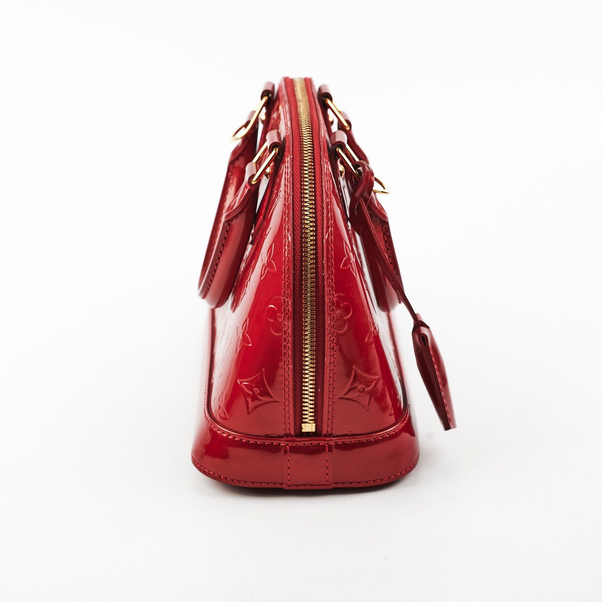 Louis Vuitton Alma BB Vernis Red
