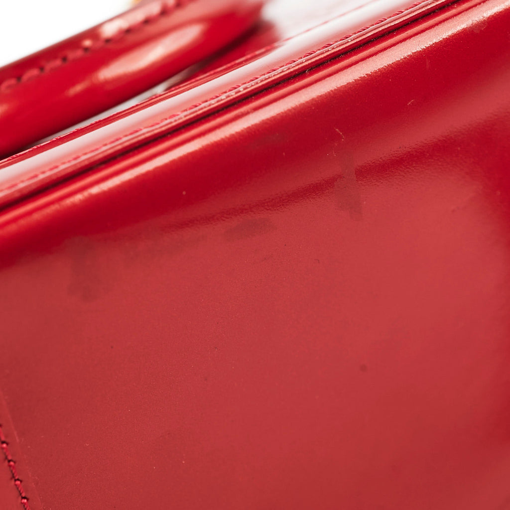 Louis Vuitton Alma BB Vernis Red
