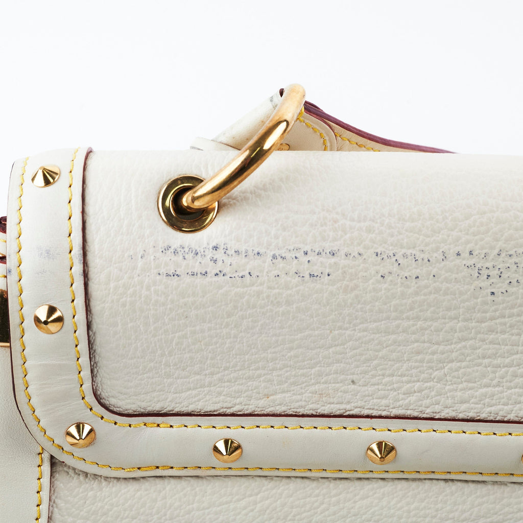 Louis Vuitton Vintage Suhali Le Talentueux Shoulder Bag Ivory