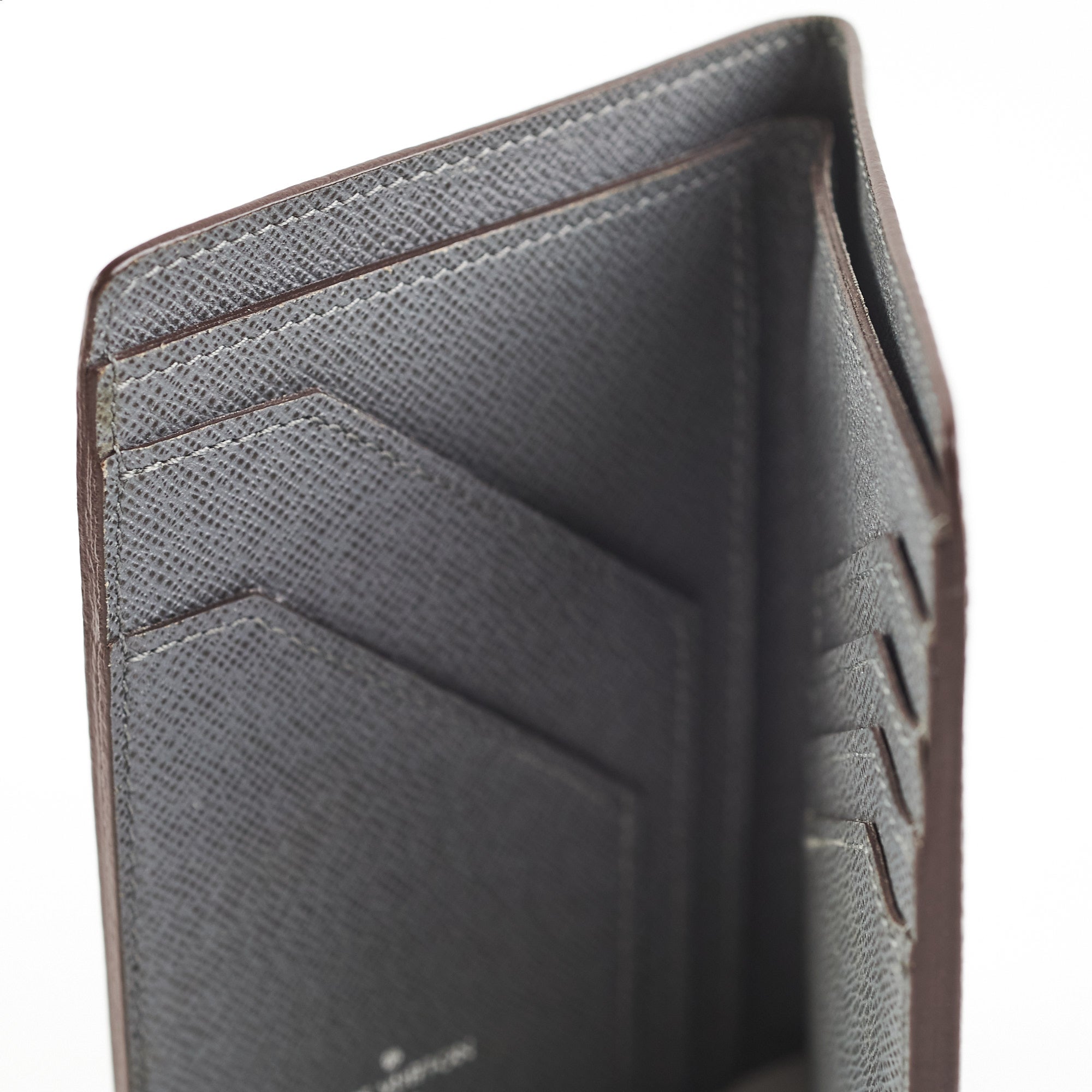 Louis Vuitton Men Wallet Pocket Organiser Grey