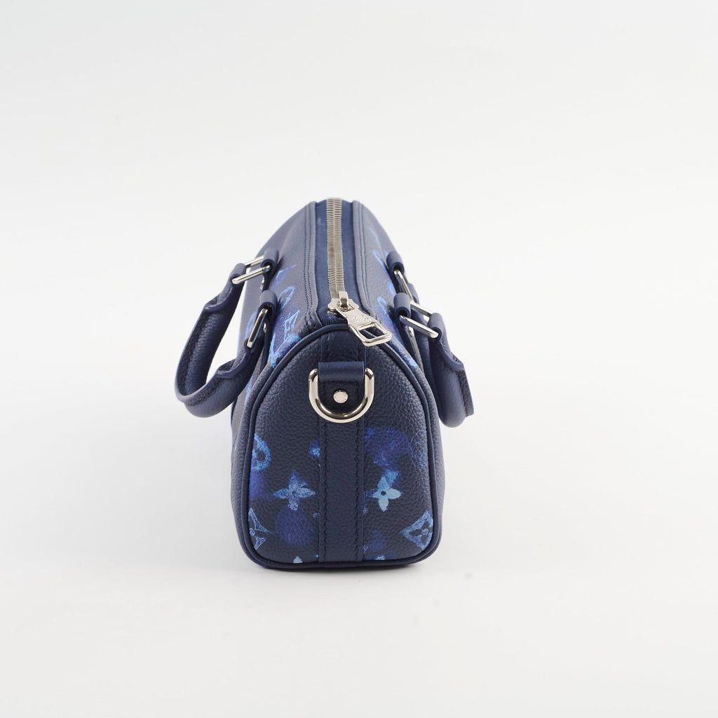 Louis Vuitton XS Keepall XS Watercolour Navy Blue