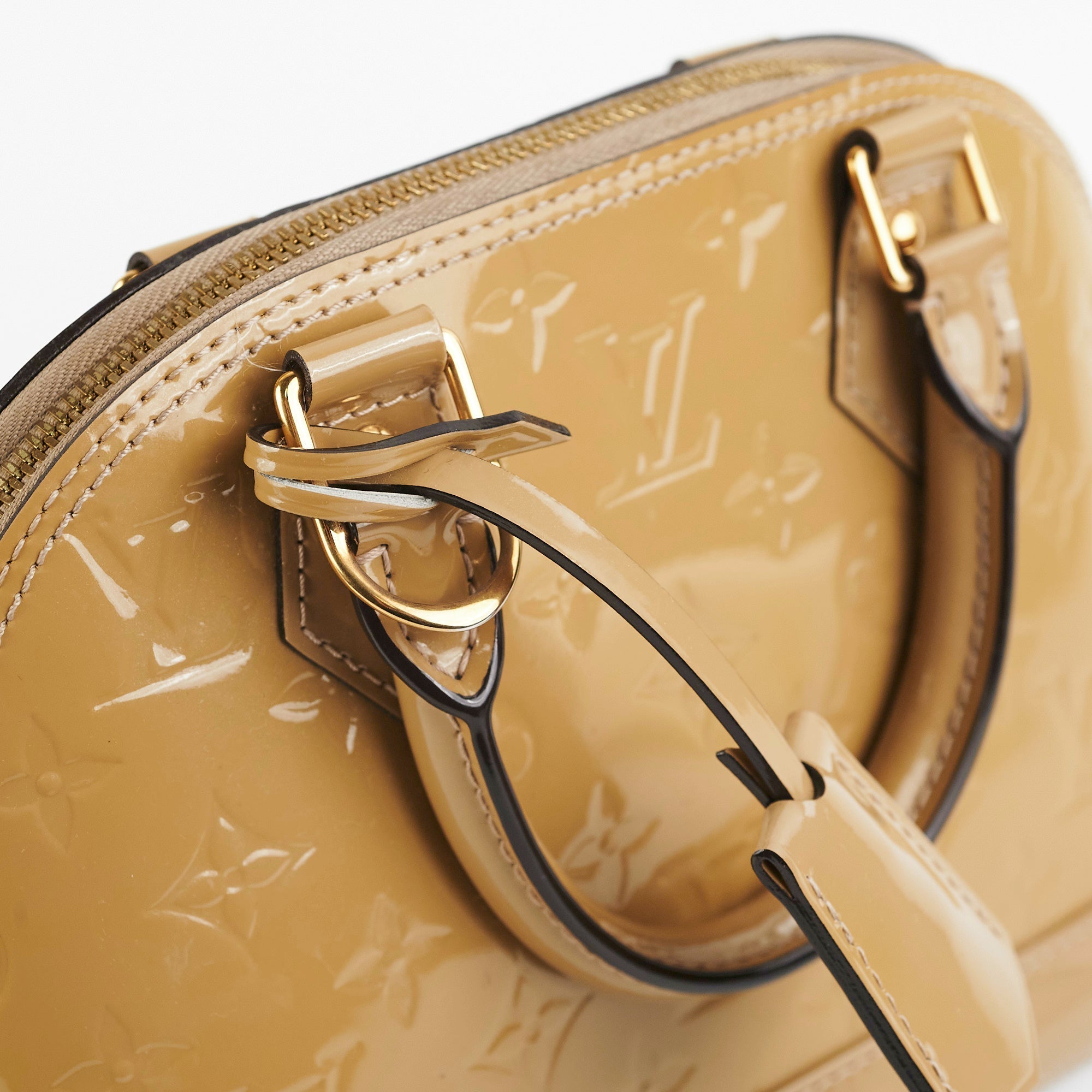 Louis Vuitton Alma BB Olive/Beige