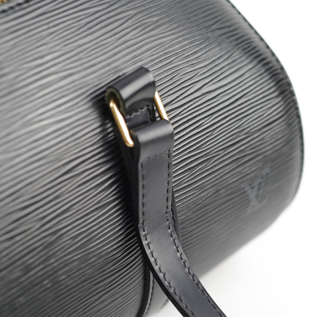 Louis Vuitton Soufflot Epi Black