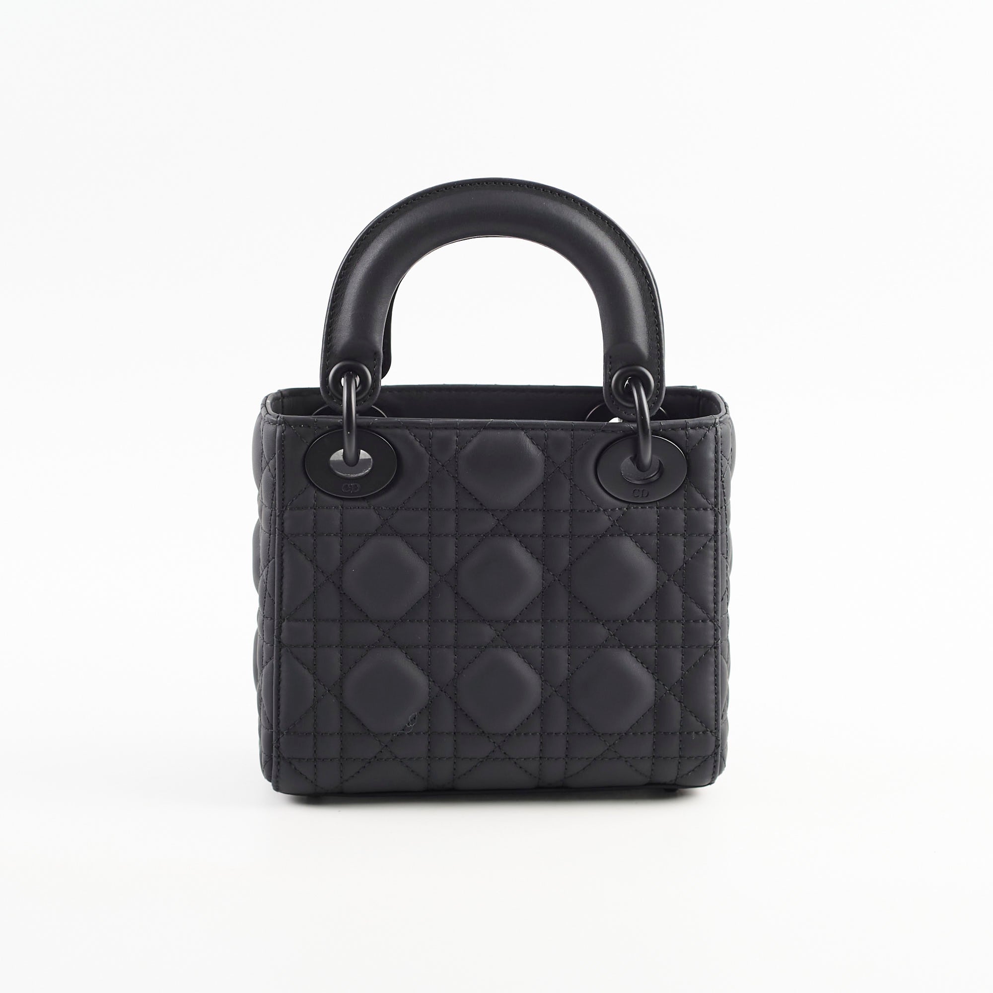 Christian Dior Lady Dior Mini Black Ultra Matte