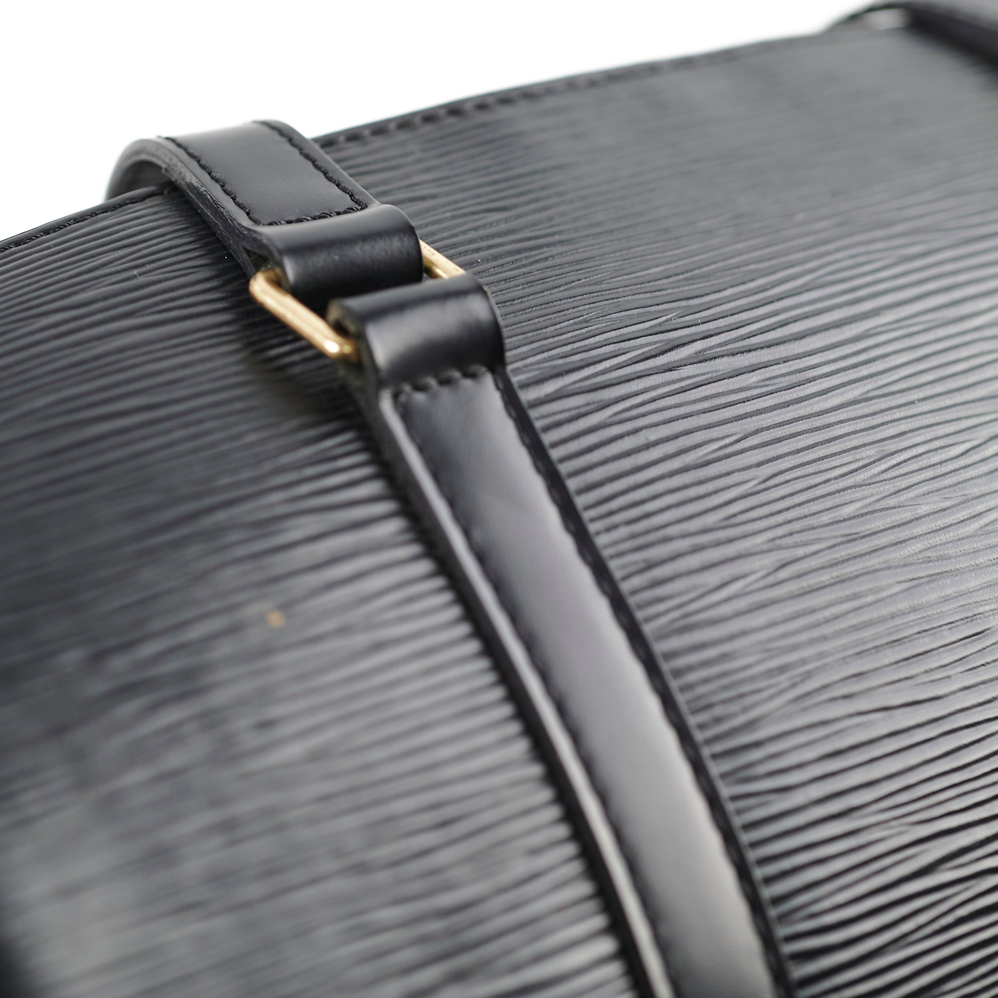 Louis Vuitton Soufflot Epi Black