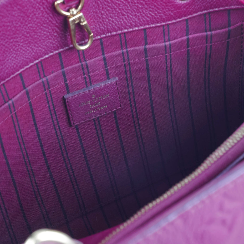 Louis Vuitton Empriente Montaigne Bag Burgundy
