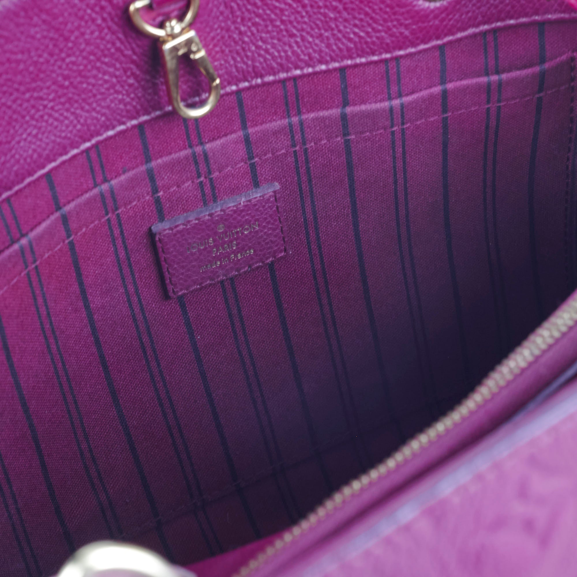 Louis Vuitton Empriente Montaigne Bag Burgundy