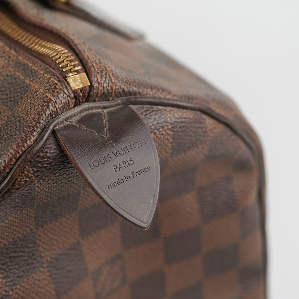 Louis Vuitton Speedy 25 Damier Ebene Bag