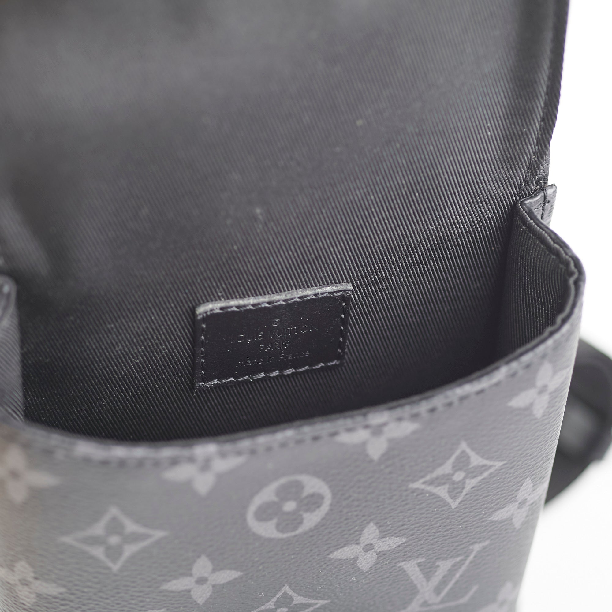 Louis Vuitton Monogram Saumur Sling Bag Black