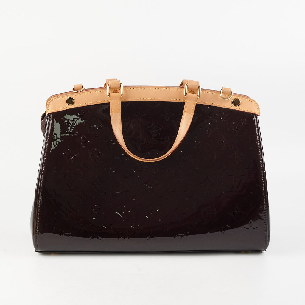 Louis Vuitton Brea MM Amarate Monogram Vernis