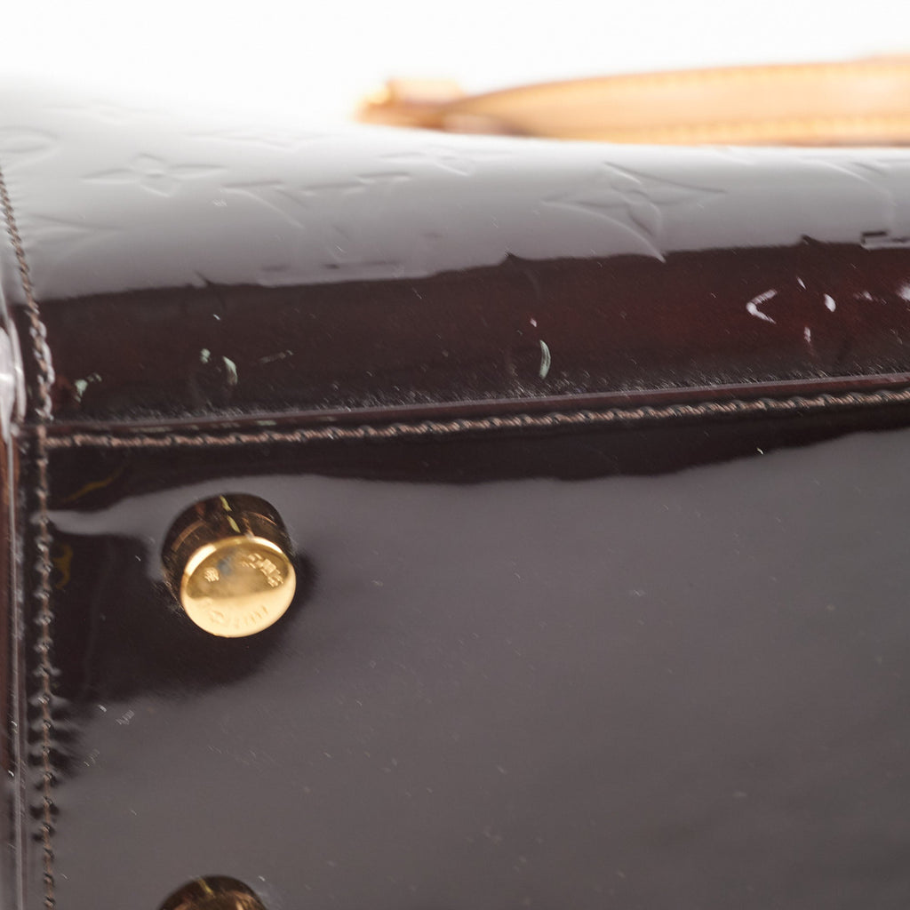 Louis Vuitton Brea MM Amarate Monogram Vernis
