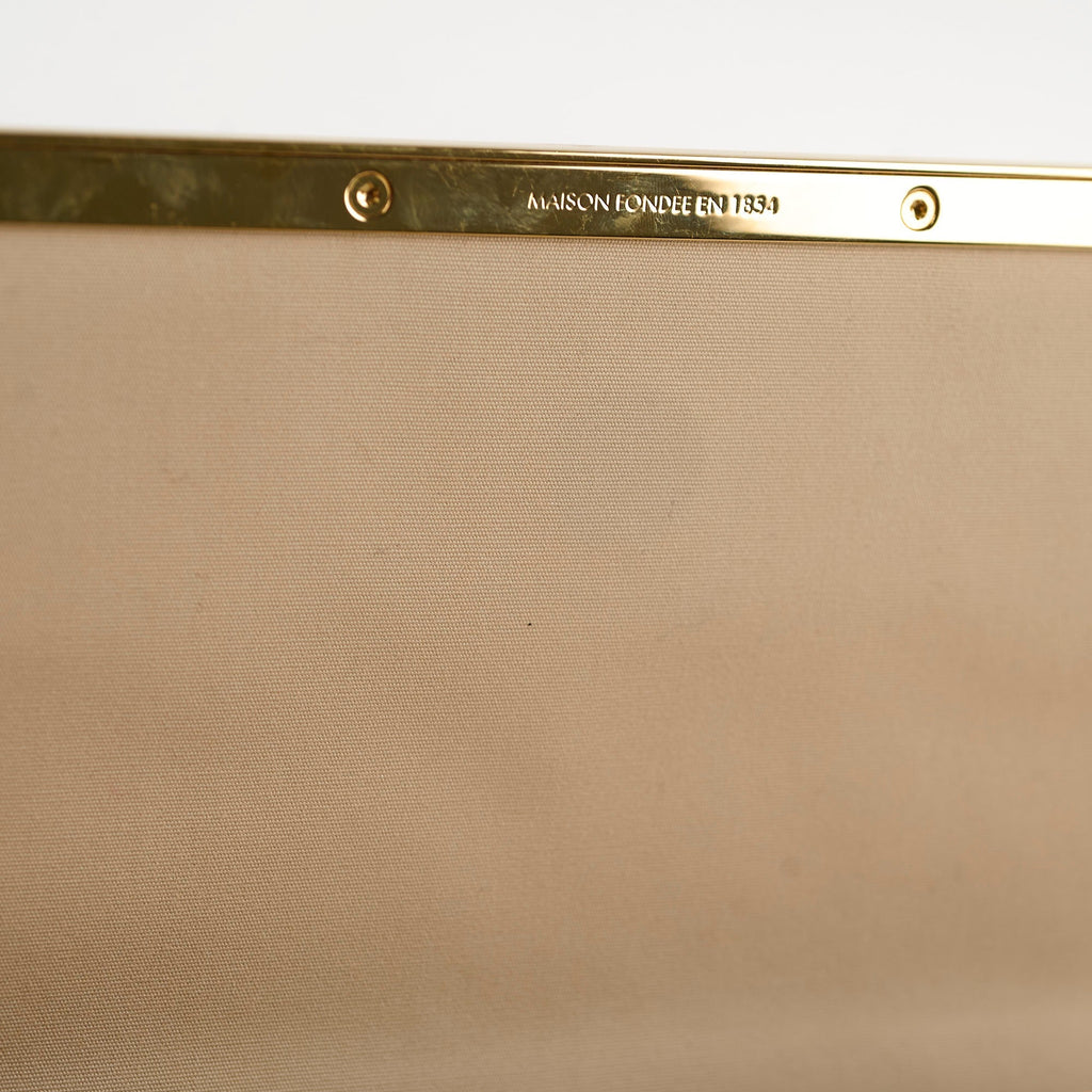 Louis Vuitton Monogram Vernis Ana Clutch Beige
