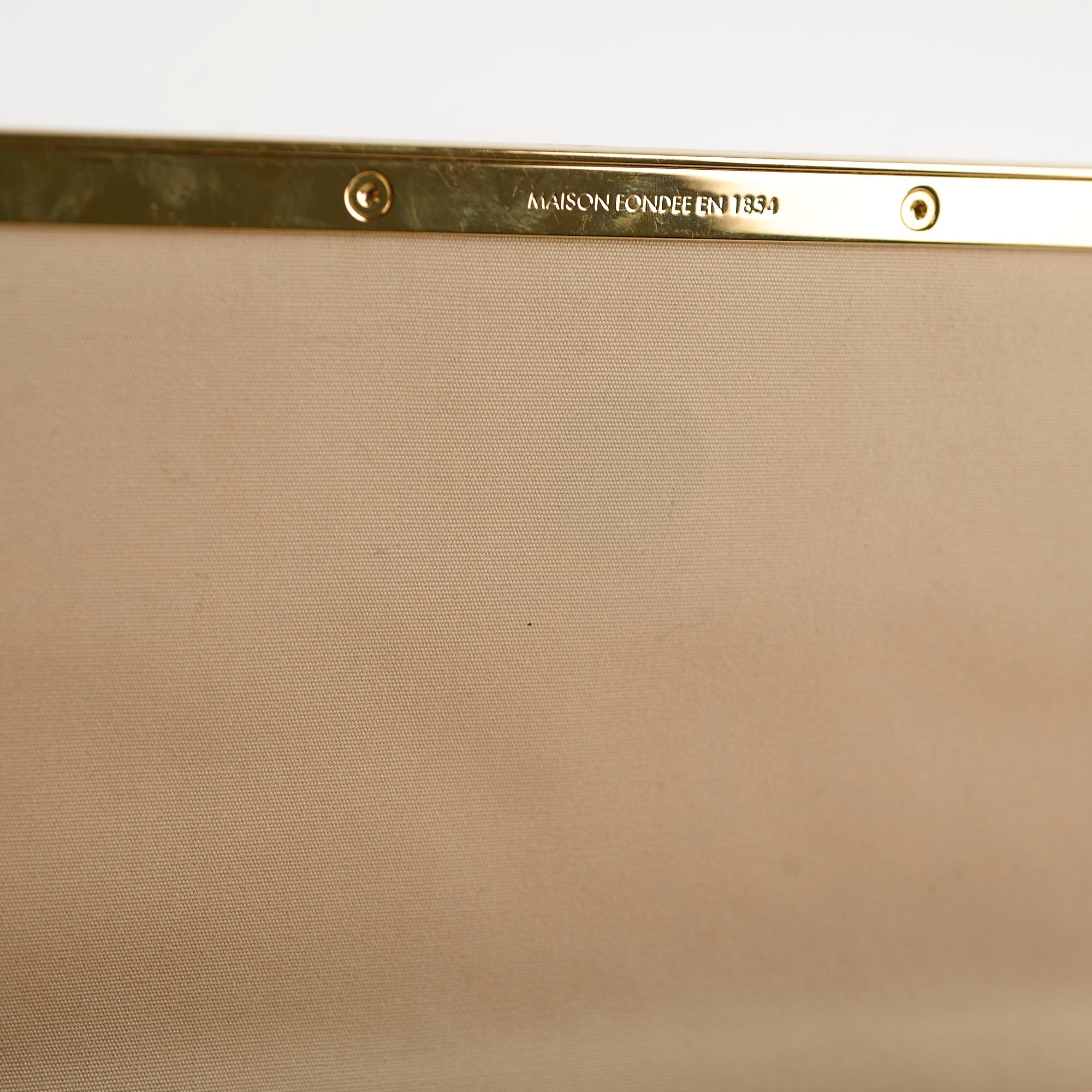 Louis Vuitton Monogram Vernis Ana Clutch Beige