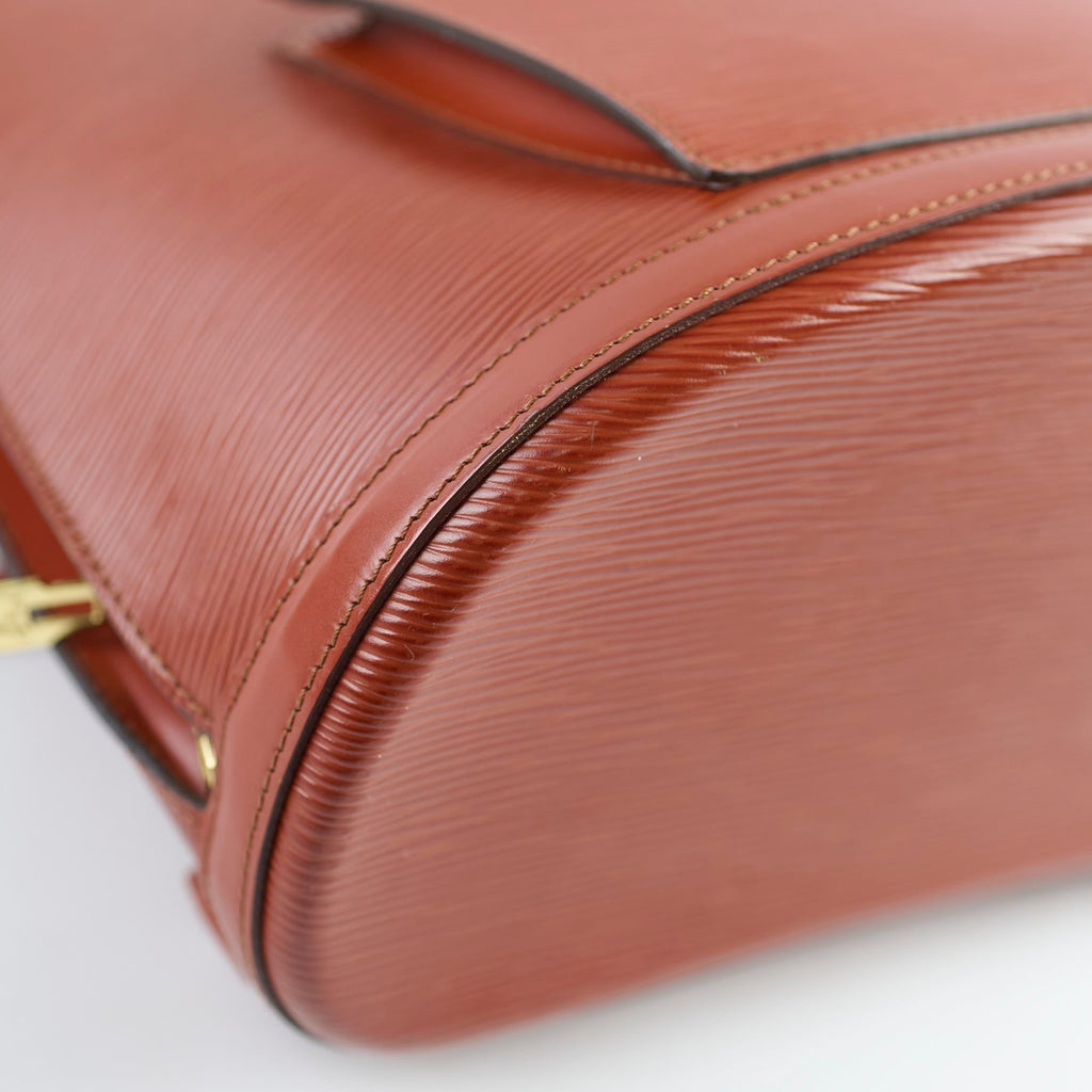 Louis Vuitton Gobelin Backpack Epi Tan