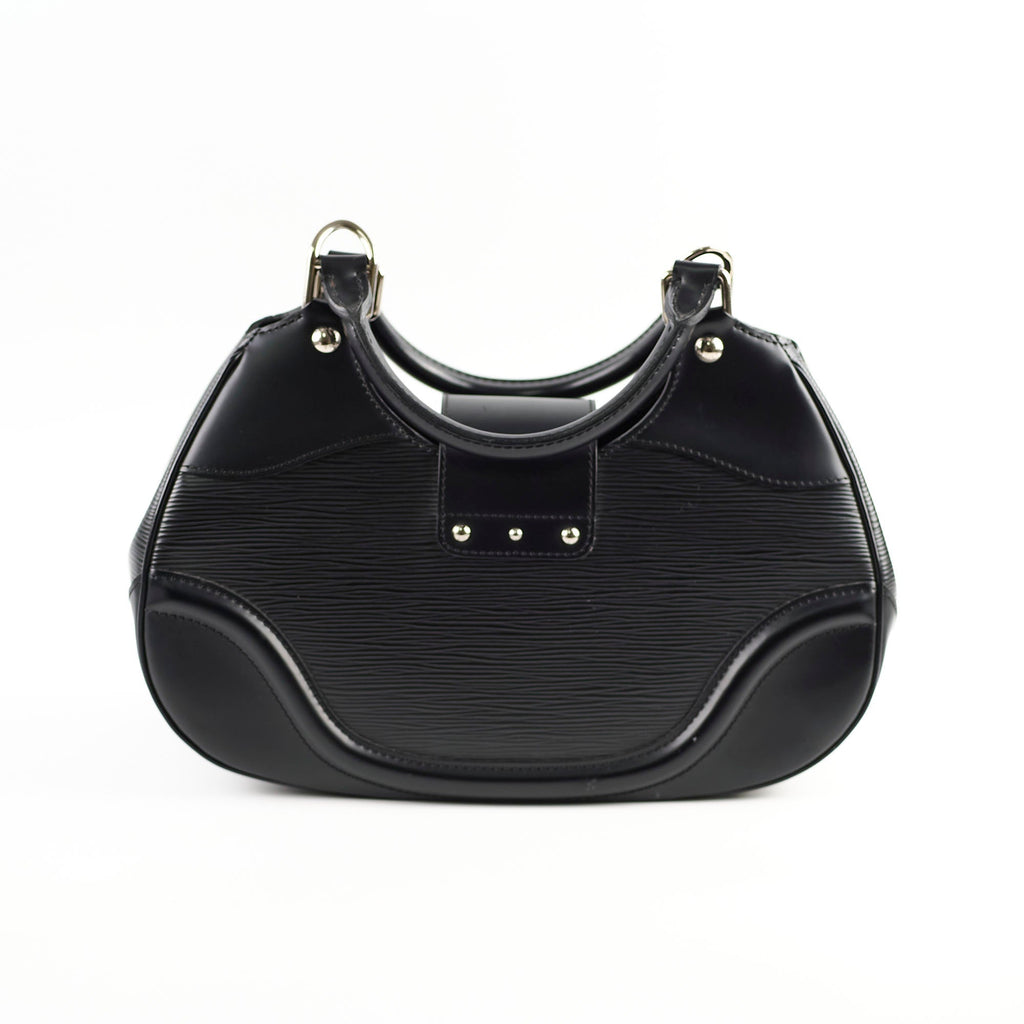 Louis Vuitton Sac Montaigne PM Epi Leather Black