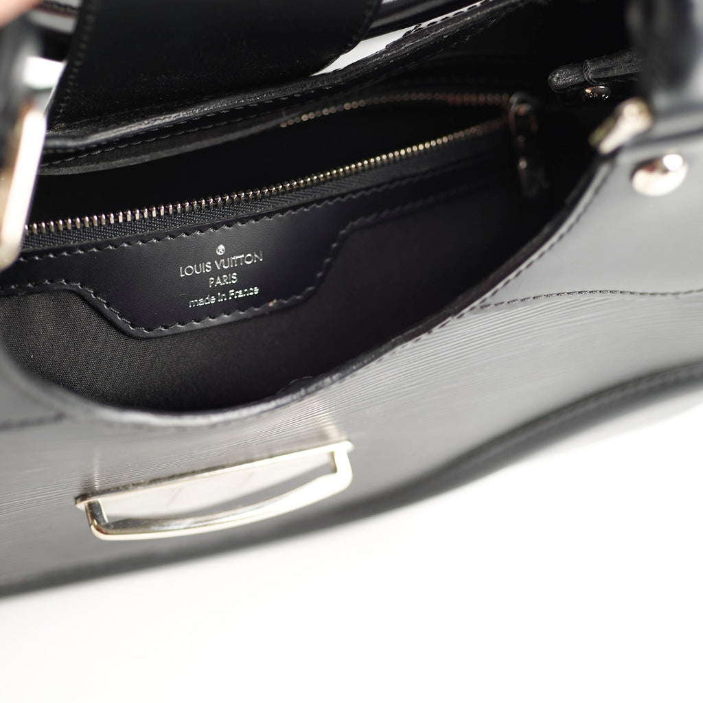 Louis Vuitton Sac Montaigne PM Epi Leather Black