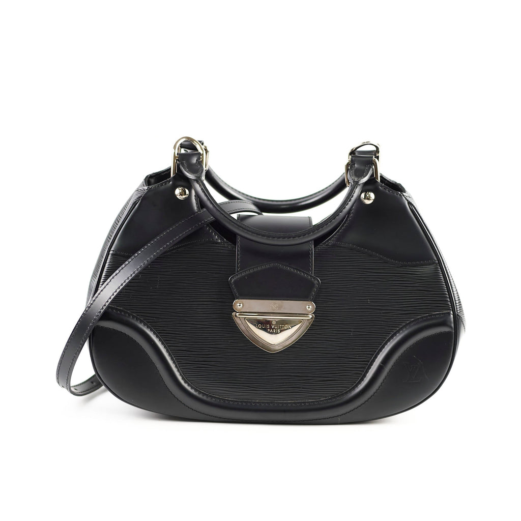 Louis Vuitton Sac Montaigne PM Epi Leather Black