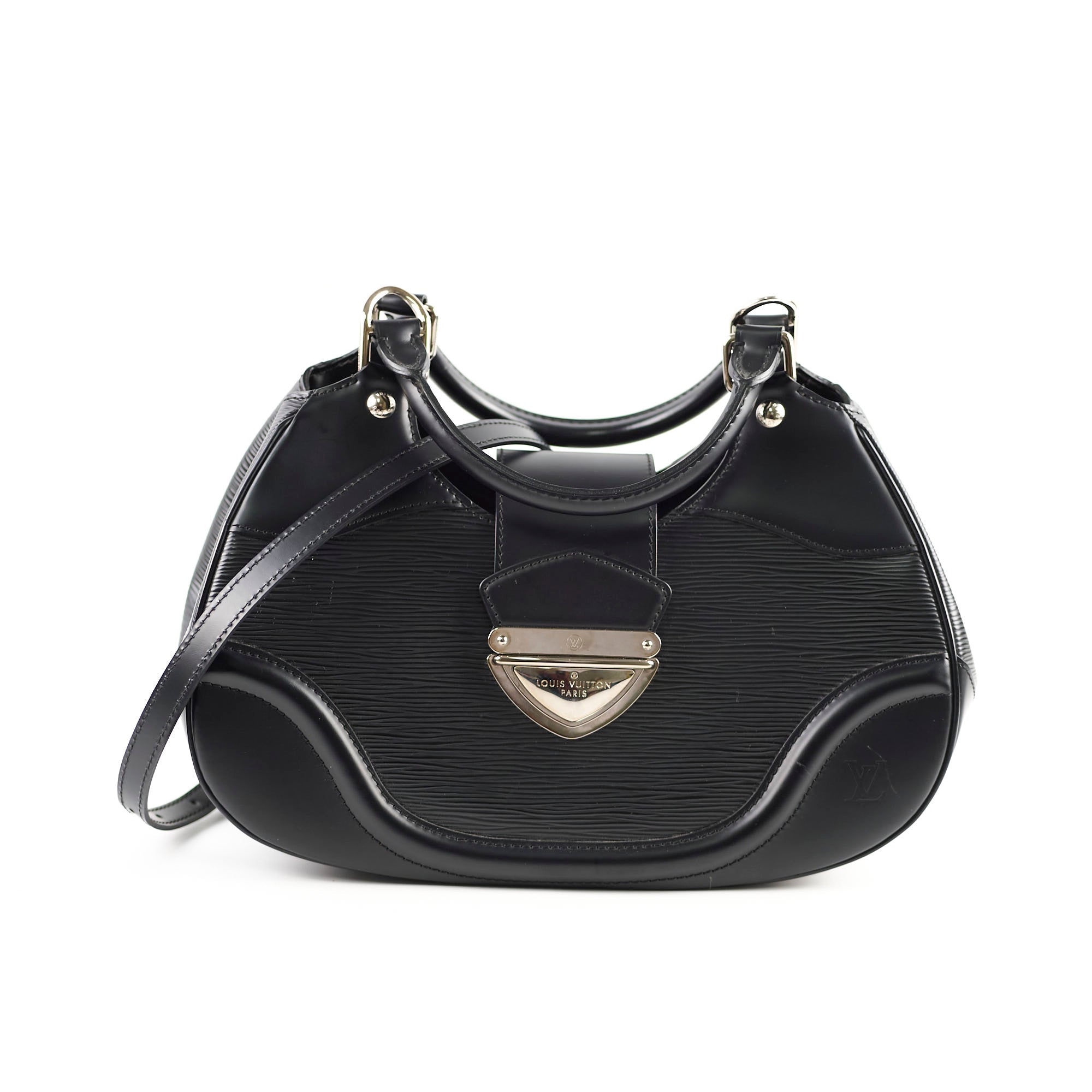 Louis Vuitton Sac Montaigne PM Epi Leather Black