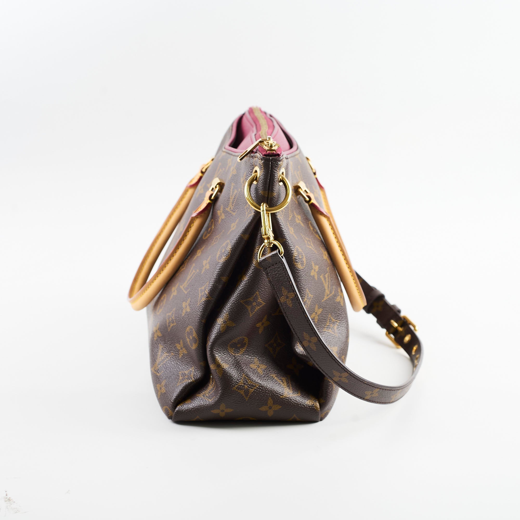 Louis Vuitton Pallas MM Monogram / Burgundy