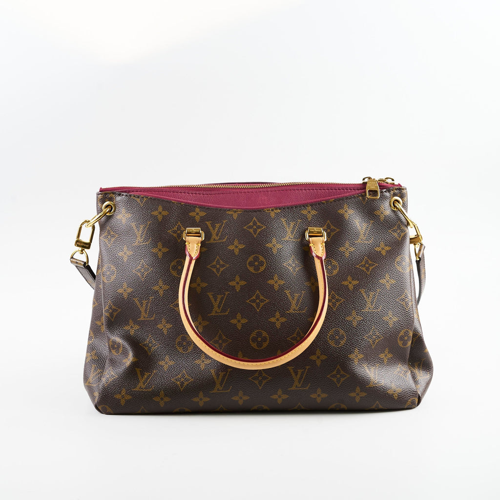 Louis Vuitton Pallas MM Monogram / Burgundy