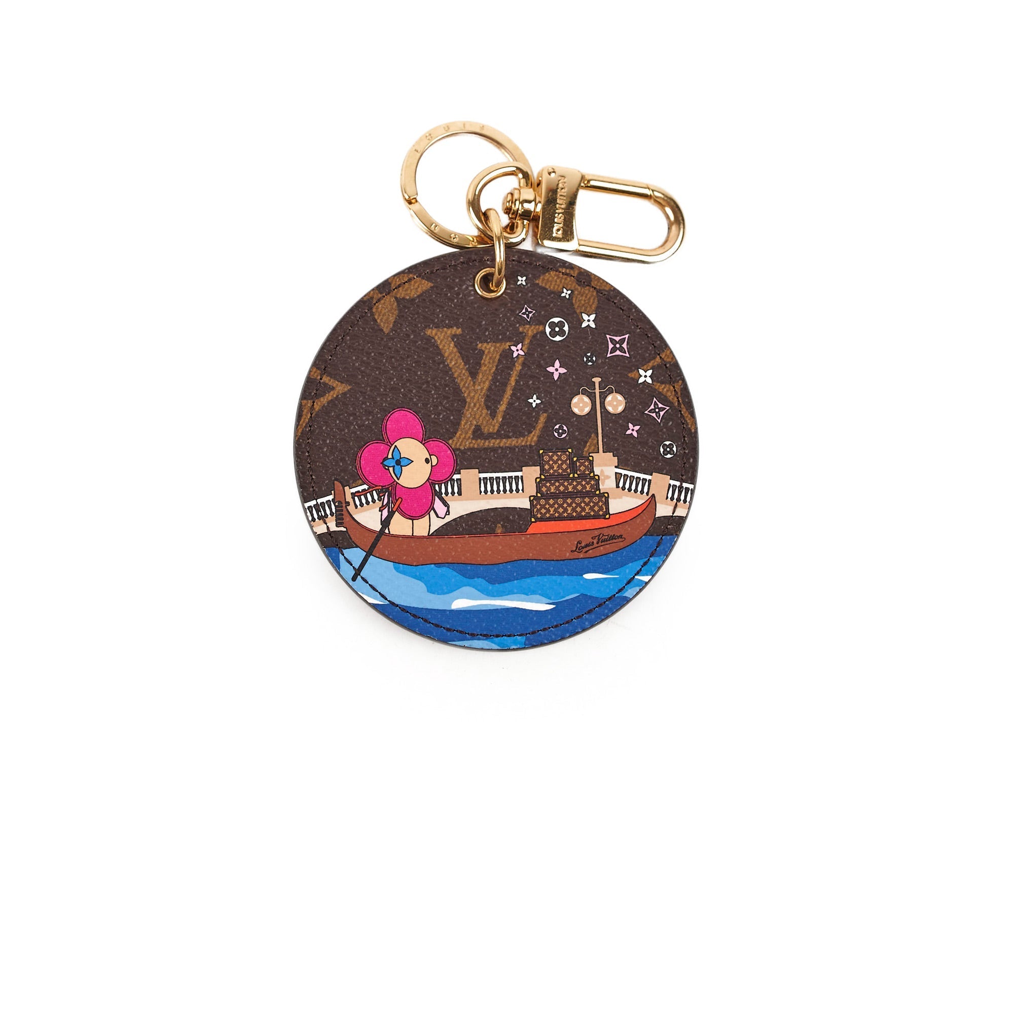 Louis Vuitton Round Key Charm Monogram