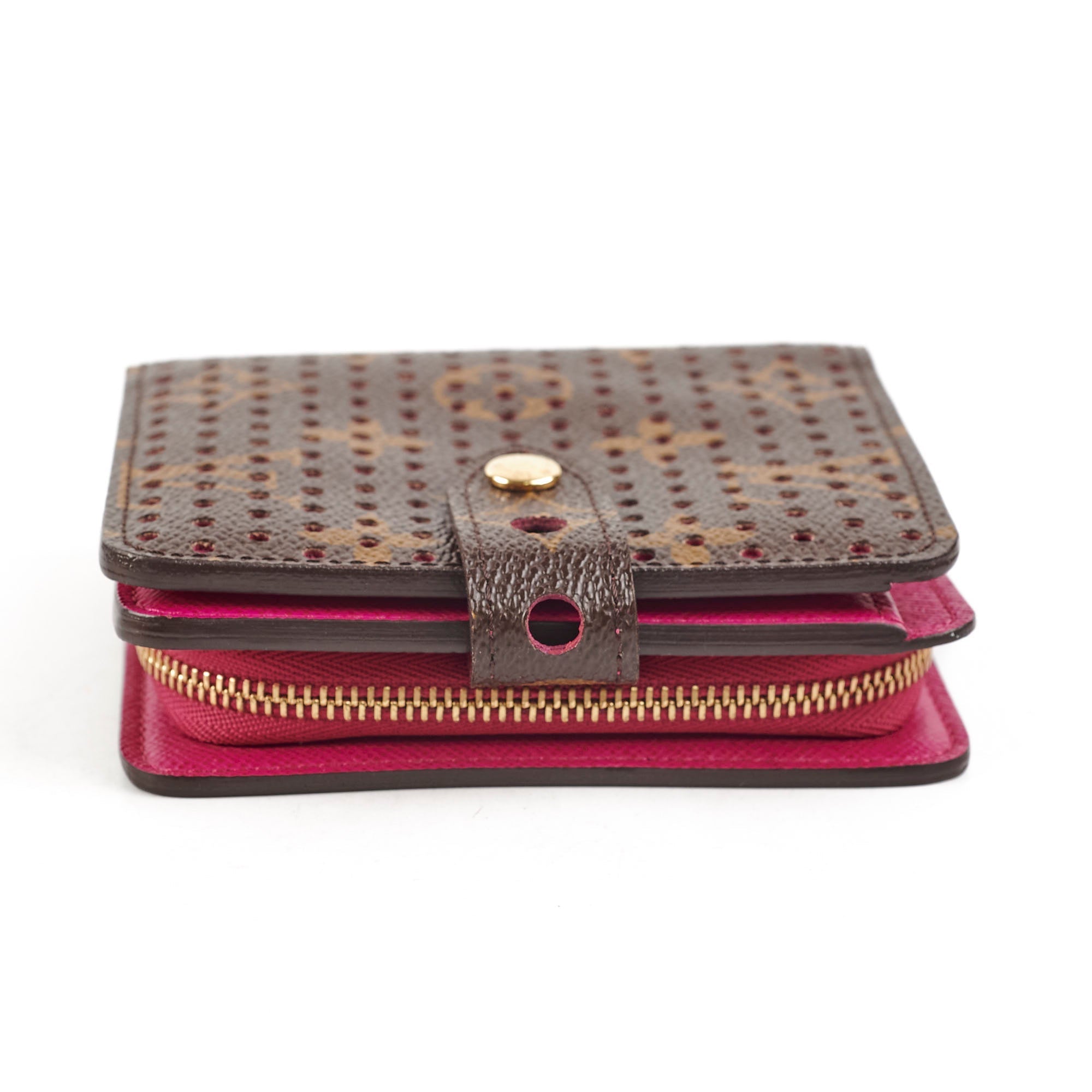 Louis Vuitton Perforated Bi-Fold Wallet Monogram